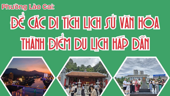 Phường Lào Cai: Để các di tích lịch sử văn hóa thành điểm du lịch hấp dẫn