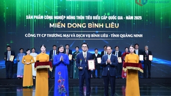 Sản phẩm miến dong Bình Liêu được công nhận sản phẩm công nghiệp nông thôn năm 2025