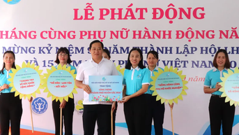 Đa dạng hoạt động trong “Tháng cùng phụ nữ hành động” năm 2025