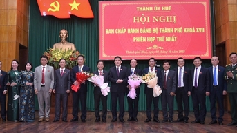 Ông Nguyễn Văn Phương được bầu giữ chức Bí thư Thành ủy Huế nhiệm kỳ 2025 - 2030