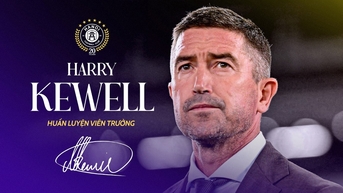 Cựu danh thủ Liverpool Harry Kewell dẫn dắt CLB Hà Nội