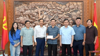 Hiệp hội Khoa học hành chính Việt Nam hỗ trợ tỉnh Tuyên Quang khắc phục thiệt hại do mưa lũ