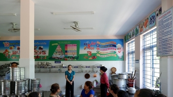 Tăng cường đảm bảo an toàn thực phẩm tại bếp ăn tập thể trường học