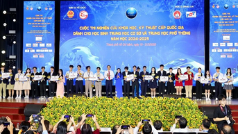 Sửa Quy chế thi nghiên cứu khoa học, kỹ thuật quốc gia dành cho HS trung học