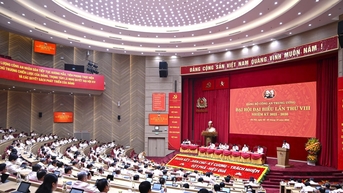 Đại hội đại biểu Đảng bộ Công an Trung ương lần thứ VIII tiếp tục ngày làm việc thứ ba