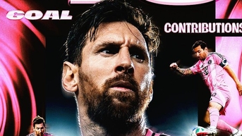 메시, 어시스트 3개로 MLS 역사에 새로운 이정표 추가