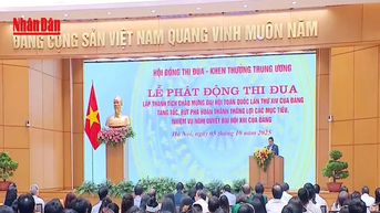 [Video] Thủ tướng Chính phủ Phạm Minh Chính phát động thi đua lập thành tích chào mừng Đại hội XIV của Đảng