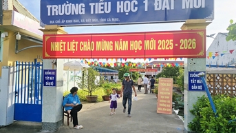 Ca Mau는 합병 후에도 수업료를 제외한 교육 서비스 수수료 수준을 유지합니다.