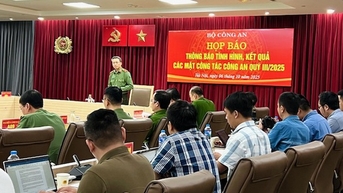 Bộ Công an: Kéo giảm sâu 27,2% tội phạm về trật tự xã hội so với cùng kỳ