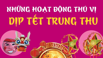 Những hoạt động thú vị vào dịp Tết Trung Thu của người Việt Nam
