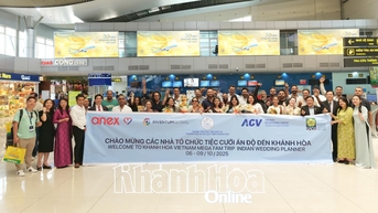 Đón đoàn famtrip các nhà tổ chức tiệc cưới Ấn Độ đến Khánh Hòa