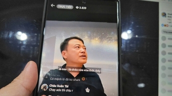 샤크빈은 10월 6일 정오에 라이브 스트리밍을 하며 여러 번 파산했던 사연을 들려주었습니다.