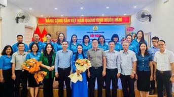 Bà Nguyễn Thị Thanh giữ chức Chủ tịch Công đoàn phường Ba Đình