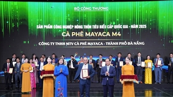 Đà Nẵng có hai sản phẩm đạt danh hiệu sản phẩm công nghiệp nông thôn tiêu biểu quốc gia 2025