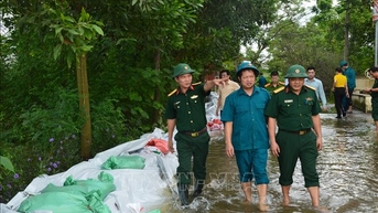 Kiểm tra hoạt động ứng phó, khắc phục hậu quả bão tại Bắc Ninh