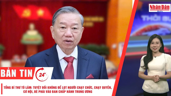 [Video] Thời sự 24h ngày 6/10/2025: Tổng Bí thư Tô Lâm: Tuyệt đối không để lọt người chạy chức, chạy quyền, cơ hội, bè phái vào Ban Chấp hành Trung ương