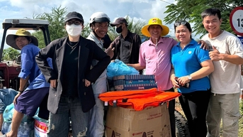 Công đoàn Lâm Đồng chung tay hỗ trợ người dân bị ảnh hưởng mưa lũ