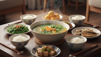 Ăn cơm cùng với canh: Bác sĩ nói gì?