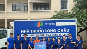 Tiếp sức Đà Nẵng sau mưa lũ: Long Châu hỗ trợ khẩn cấp 2 tấn thuốc và vật tư y tế