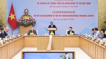 Thủ tướng chủ trì hội nghị về thành lập Trung tâm tài chính quốc tế