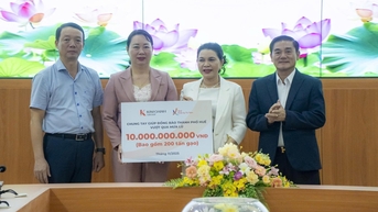 Tập đoàn Kim Oanh hỗ trợ 10 tỷ đồng ủng hộ Huế khắc phục hậu quả mưa lũ