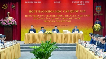 Hoàn thiện cấu trúc hệ thống pháp luật Việt Nam đáp ứng yêu cầu phát triển đất nước trong kỷ nguyên mới