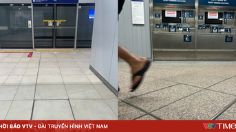 Những “cánh cửa vô hình” tại nhà ga Metro Bến Thành