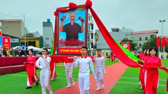 Hơn 1.000 người tham gia Đại hội thể dục - thể thao xã Sơn Đồng