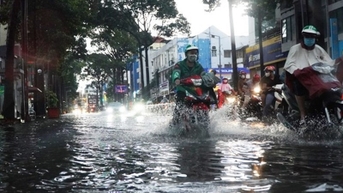 Mưa lớn ở khu vực từ Nam Nghệ An đến Quảng Ngãi