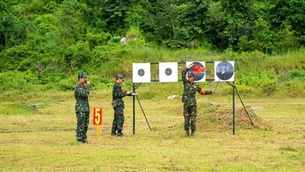 An Giang: Hoàn thành kiểm tra bắn đạn thật đối với sĩ quan, quân nhân chuyên nghiệp năm 2025