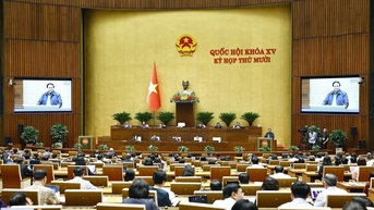 Thảo luận lĩnh vực kinh tế - xã hội được cử tri và đại biểu Quốc hội quan tâm