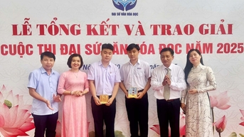 Hai học sinh Đắk Lắk giành giải tại cuộc thi “Đại sứ văn hóa đọc” năm 2025