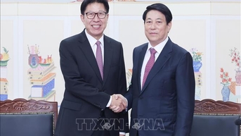 Chủ tịch nước Lương Cường tiếp Thị trưởng thành phố Busan