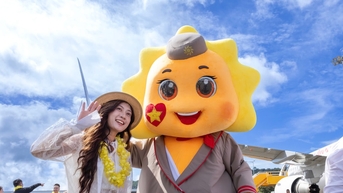 Những hình ảnh chuyến bay đầu tiên của hãng hàng không Sun PhuQuoc Airways