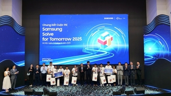 Samsung Việt Nam tổng kết và công bố kết quả cuộc thi Samsung Solve for Tomorrow 2025