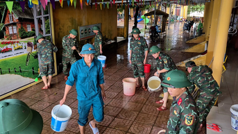 Khẩn trương khắc phục hậu quả lũ lụt