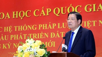 Xây dựng cấu trúc hệ thống pháp luật phải cân đối, hài hòa, hợp lý giữa các lĩnh vực