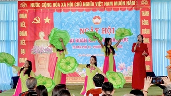 Sôi nổi Ngày hội Đại đoàn kết toàn dân tộc tại phường Bắc Gia Nghĩa