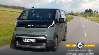 Xe điện Kia PV5 gây bất ngờ khi chạy tới 693 km/sạc