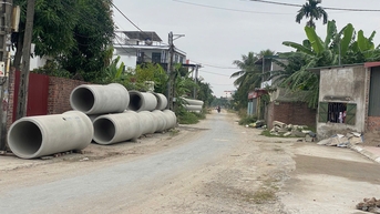 Gấp rút hoàn thành giải phóng mặt bằng đường Kim Anh - Kim Liên qua xã Phú Thái