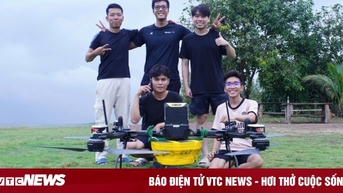 Cựu sinh viên Bách khoa chế tạo máy bay không người lái xuất khẩu sang Mỹ