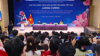 Chủ tịch nước Lương Cường: Chăm lo cộng đồng người Việt Nam tại Hàn Quốc