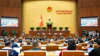 Quốc hội sẽ thảo luận về dự thảo Văn kiện trình Đại hội XIV của Đảng