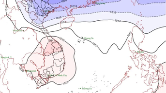 Hôm nay, 2-11, nhiều nơi mưa do thời tiết xấu