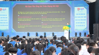 Gần 200 cán bộ, đoàn viên, thanh niên học tập giá trị hình mẫu thanh niên thời kỳ mới