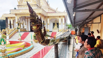 Ghe ngo hơn 20 năm tuổi được 'hồi sinh' bằng nghệ thuật điêu khắc độc đáo