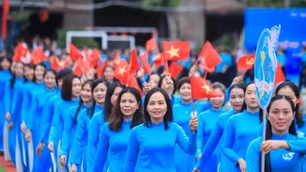 Sôi nổi Đại hội thể dục - thể thao xã Ô Diên lần thứ I