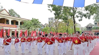 Gần 1.200 người tham gia Đại hội thể dục - thể thao xã Đa Phúc lần thứ I