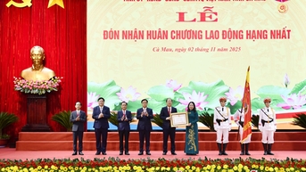 Phó Chủ tịch nước Võ Thị Ánh Xuân dự Đại hội Thi đua yêu nước tỉnh Cà Mau