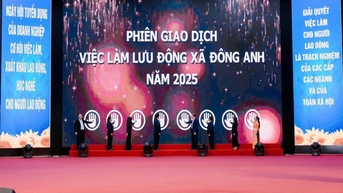 Gần 1.700 cơ hội việc làm tại Phiên giao dịch việc làm lưu động xã Đông Anh